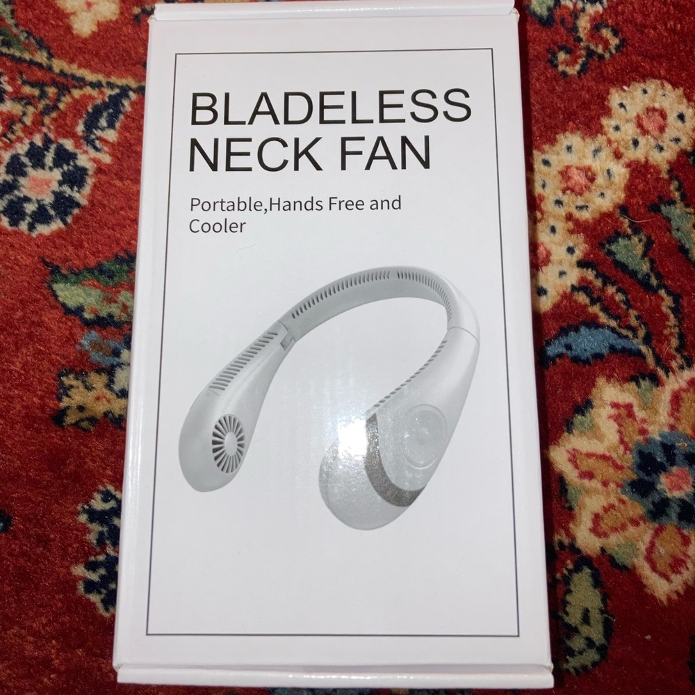 NWT bladeless neck fan